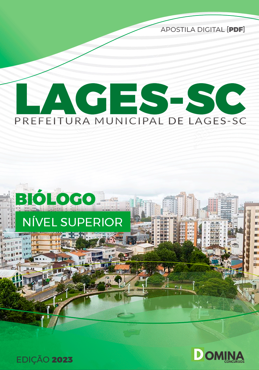 Apostila Concurso Pref Lages SC 2023 Biólogo