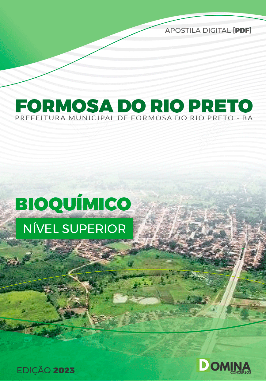 Apostila Pref Formosa Rio Preto BA 2023 Bioquímico