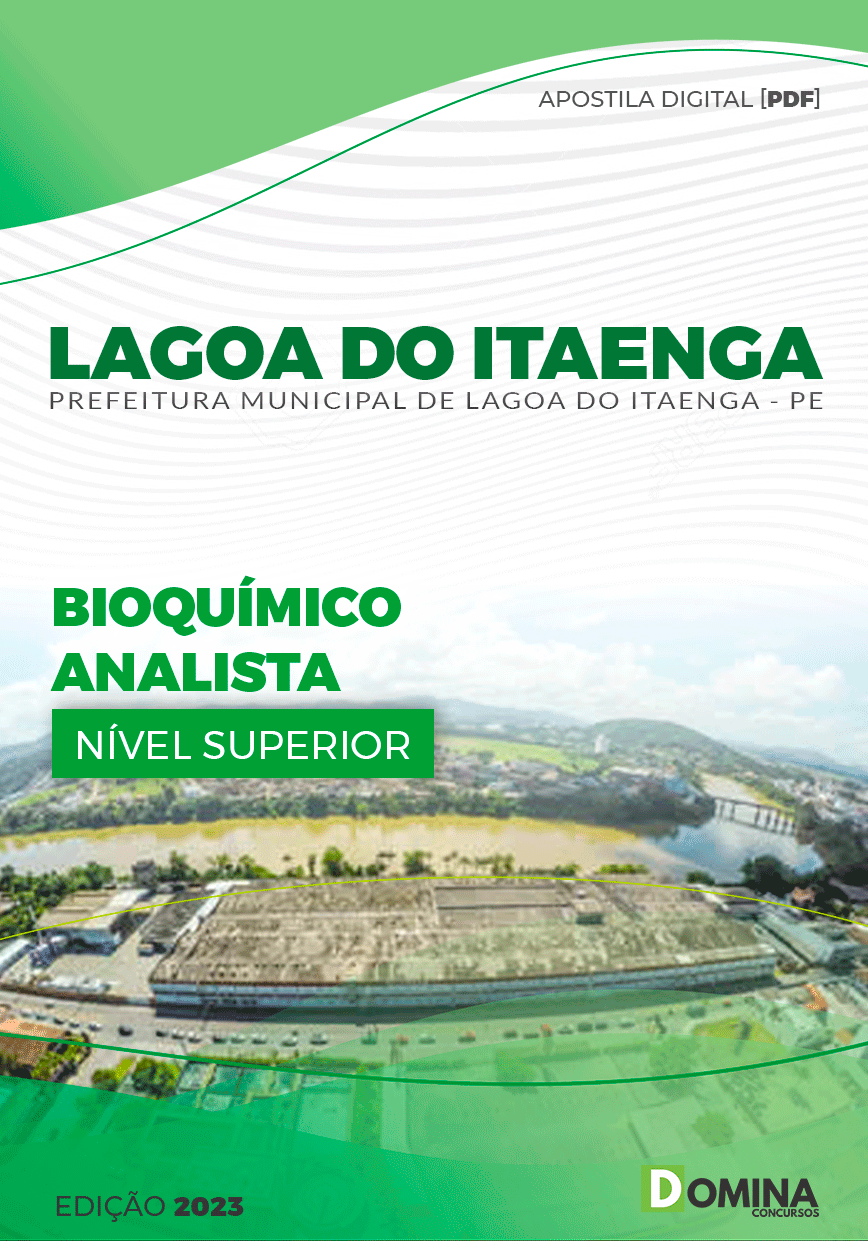 Apostila Pref Lagoa de Itaenga PE 2023 Bioquímico Analista