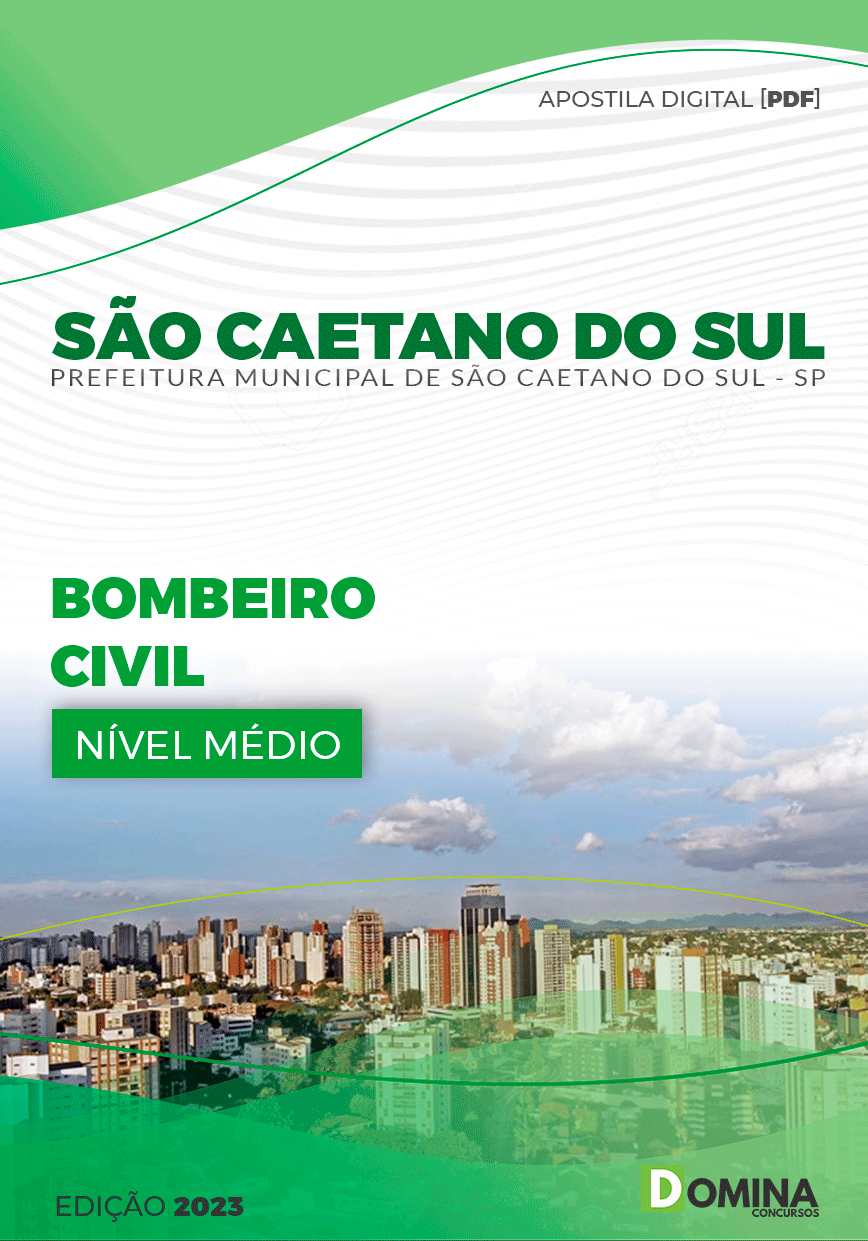 Apostila Pref São Caetano do Sul SP 2023 Bombeiro Civil