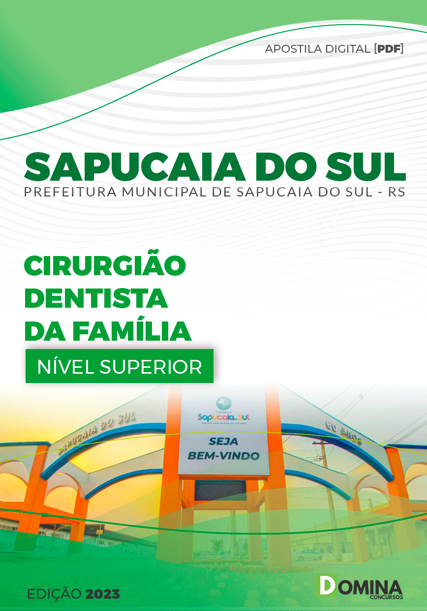 Apostila Pref Sapucaia do Sul RS 2023 Cirurgião Dentista