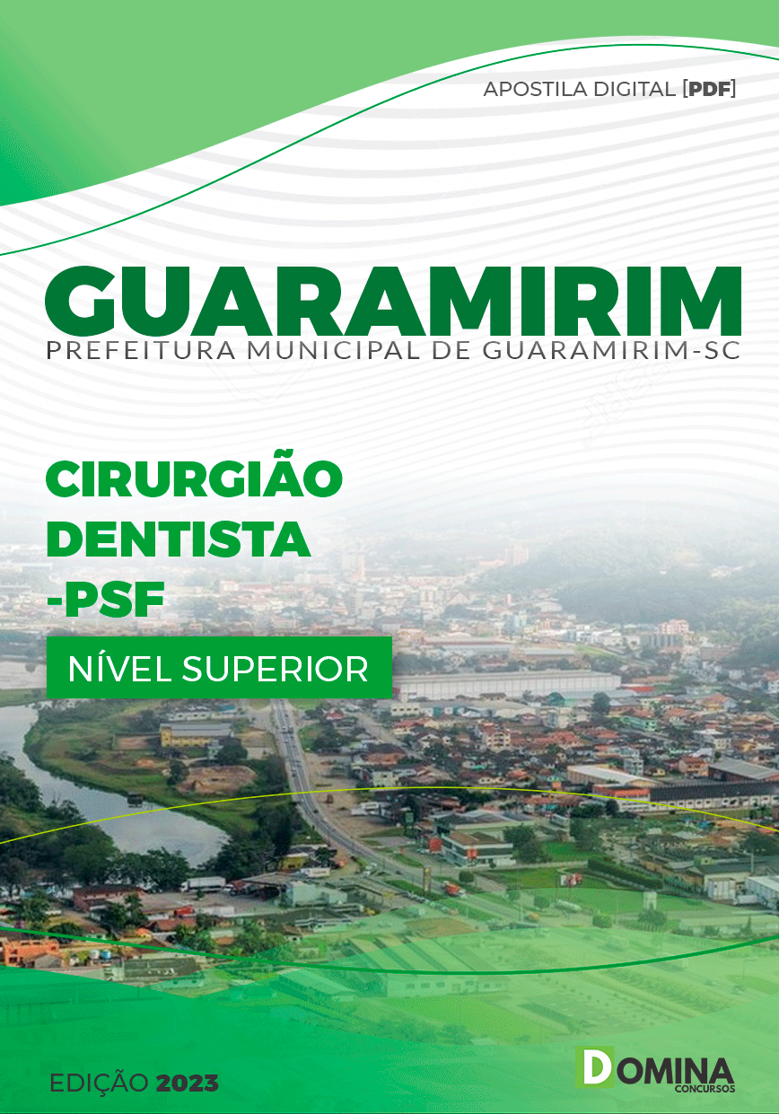 Apostila Pref Guaramirim SC 2023 Cirurgião Dentista