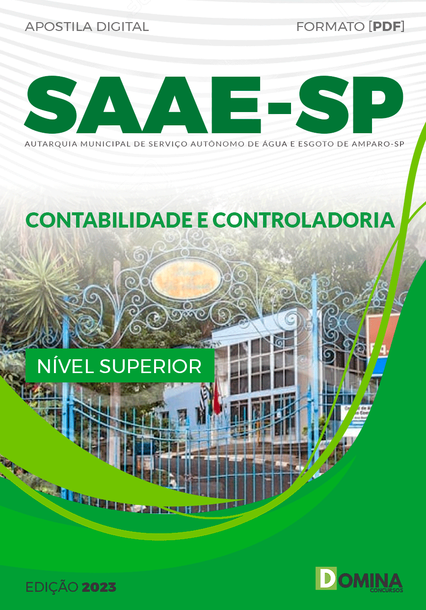 Apostila SAAE SP 2023 Contabilidade e Controladoria