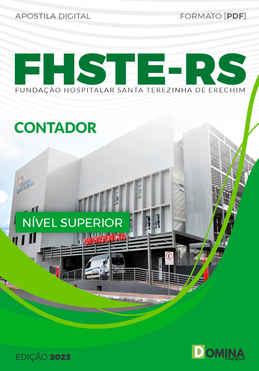 Apostila Concurso FHSTE RS 2023 Nutricionista