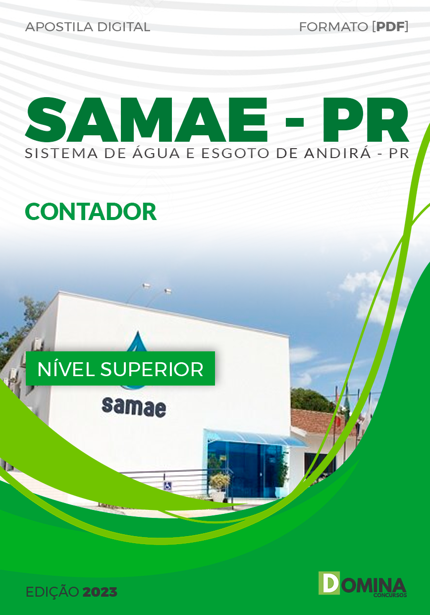 Apostila SAMAE PR 2023 Contador