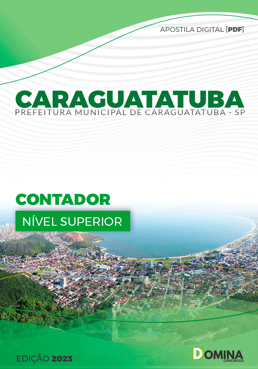 Apostila Pref Caraguatatuba SP 2024 Contador