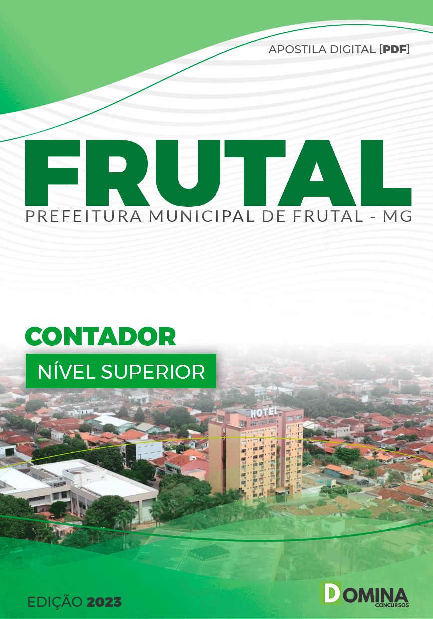 Apostila Concurso Pref Frutal MG 2023 Contador