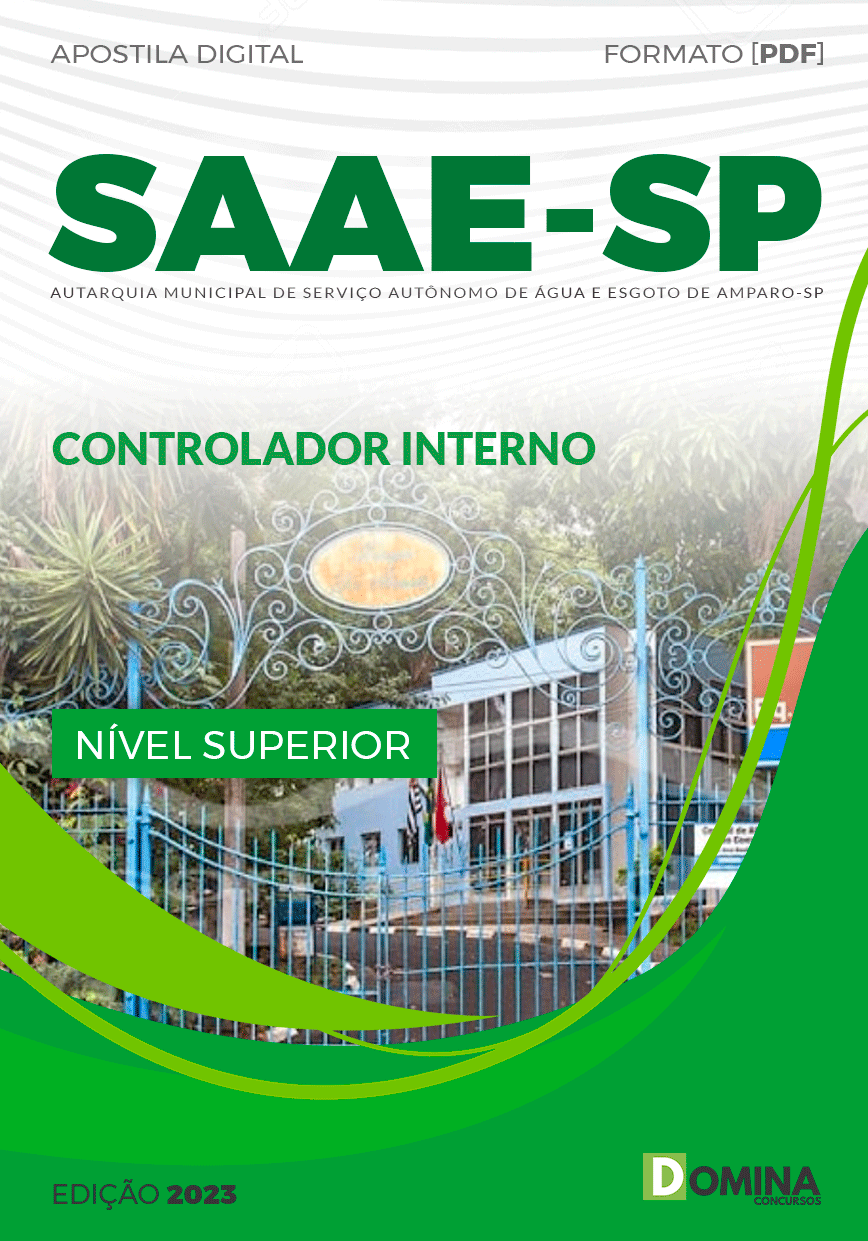Apostila SAAE SP 2023 Controlador Interno