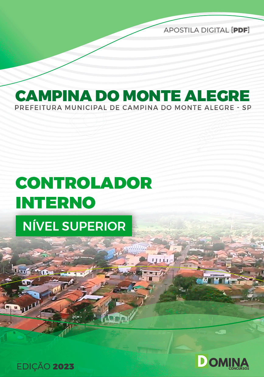 Pref Campina do Monte Alegre SP 2023 Controlador Interno