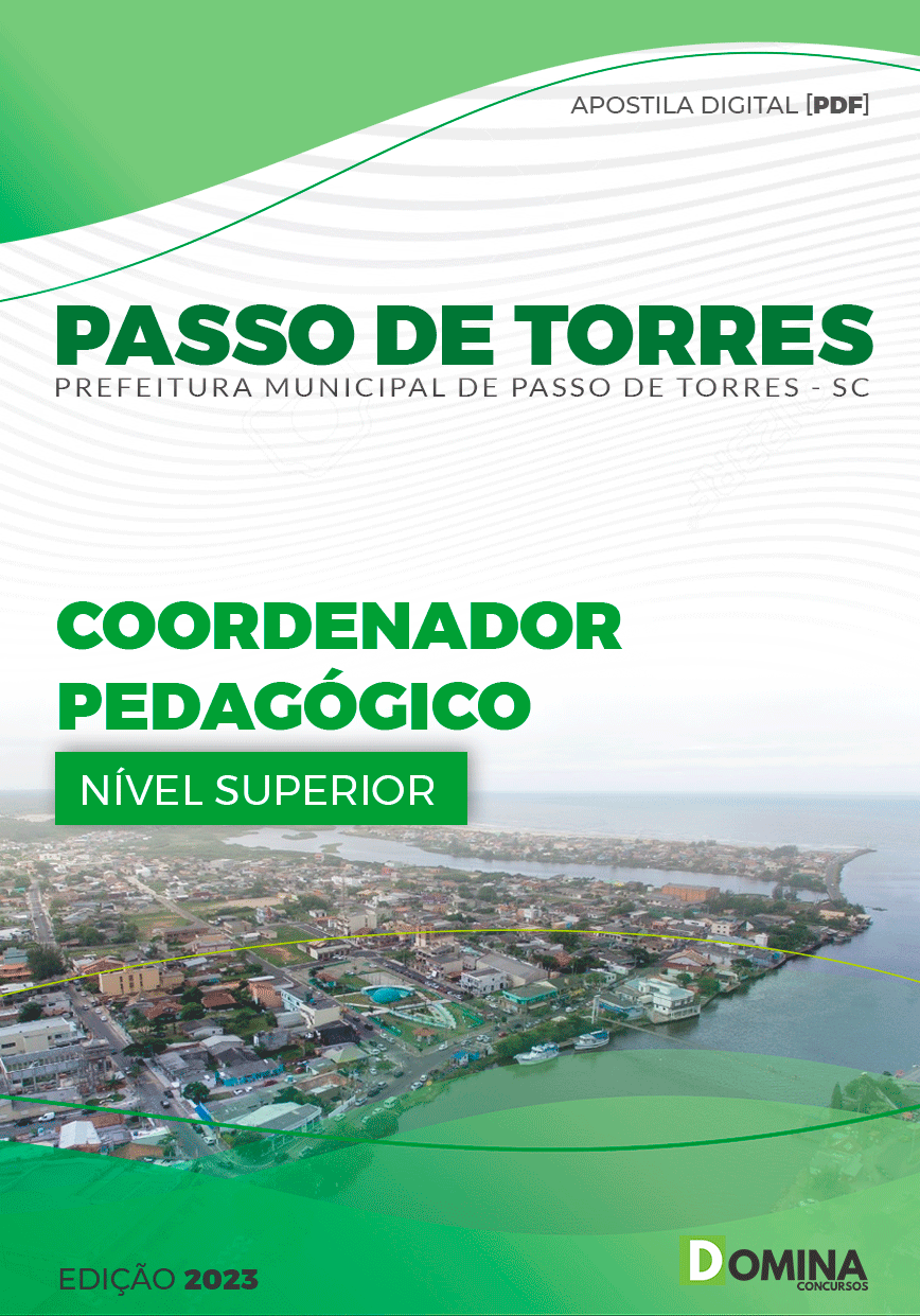 Apostila Pref Passo de Torres SC 2023 Coordenador Pedagógico