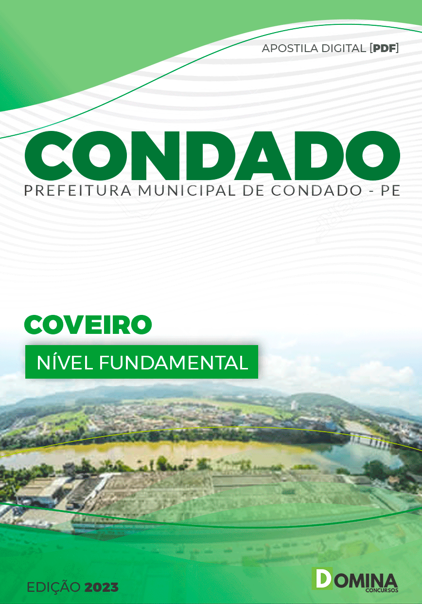 Apostila Concurso Pref Condado PE 2023 Coveiro