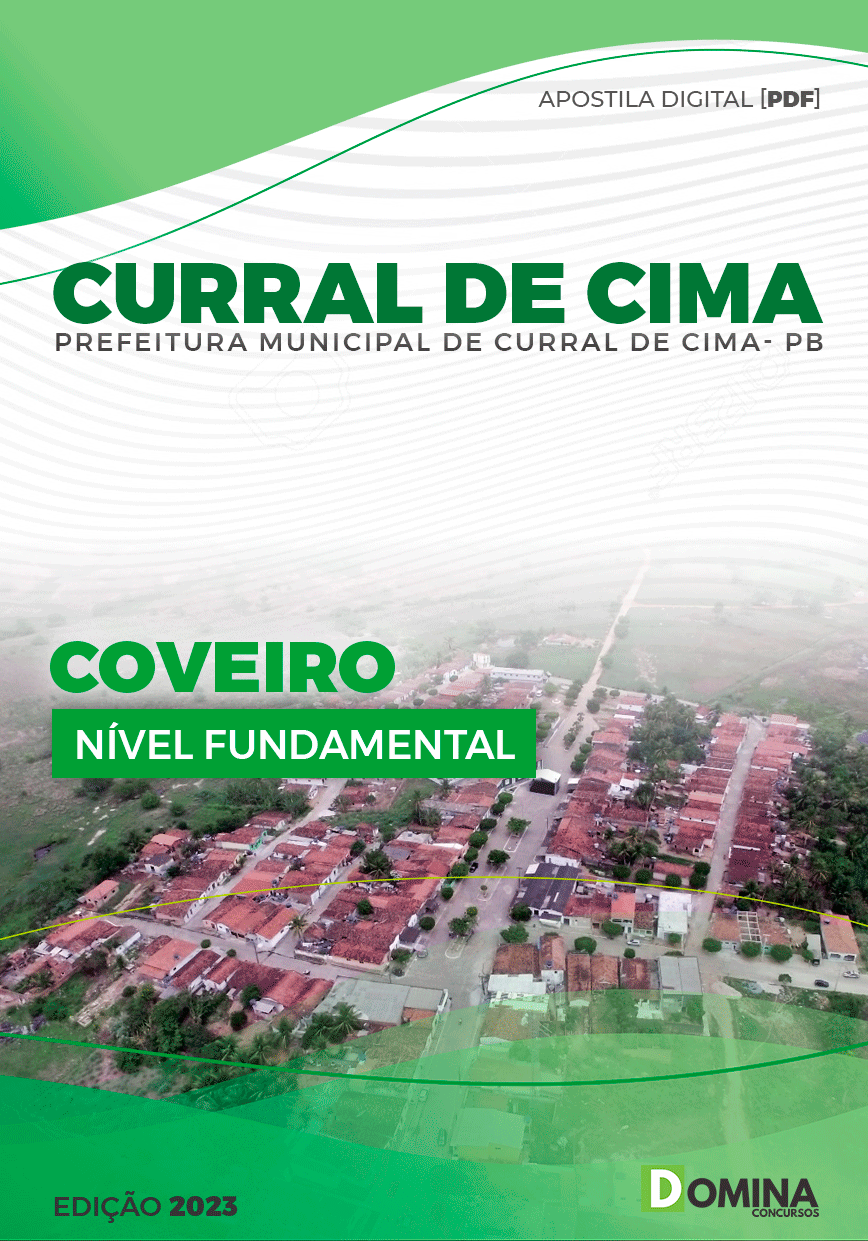 Apostila Concurso Pref Curral de Cima PB 2023 Coveiro