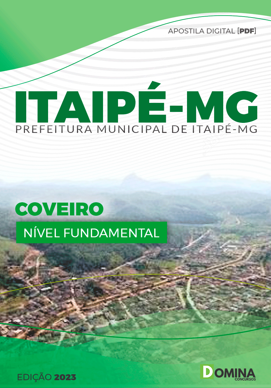Apostila Concurso Pref Itaipé MG 2023 Coveiro