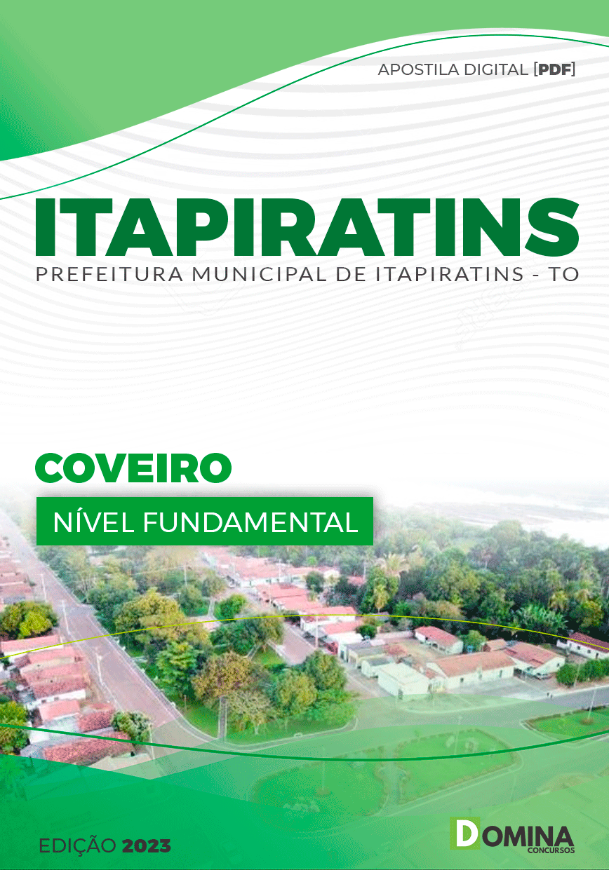 Apostila Pref Itapiratins TO 2023 Coveiro