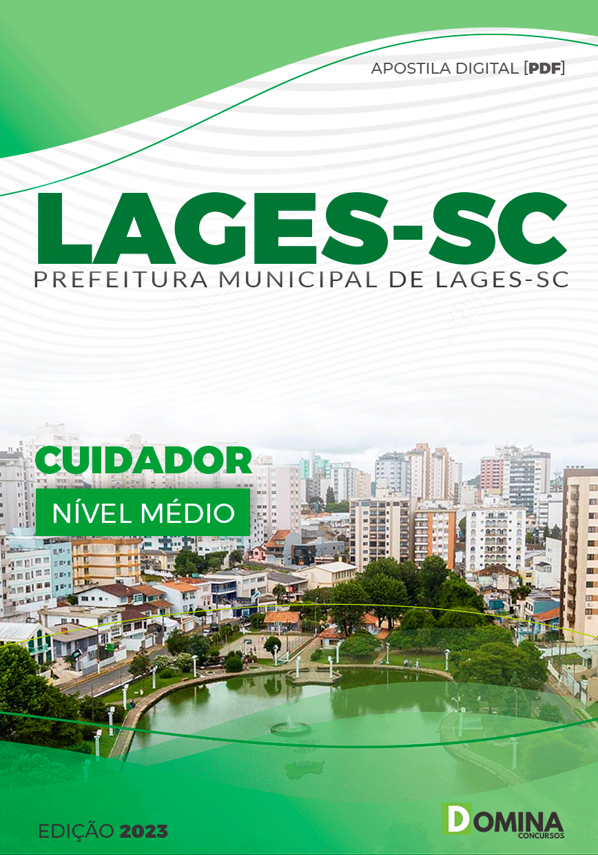 Apostila Concurso Pref Lages SC 2023 Cuidador