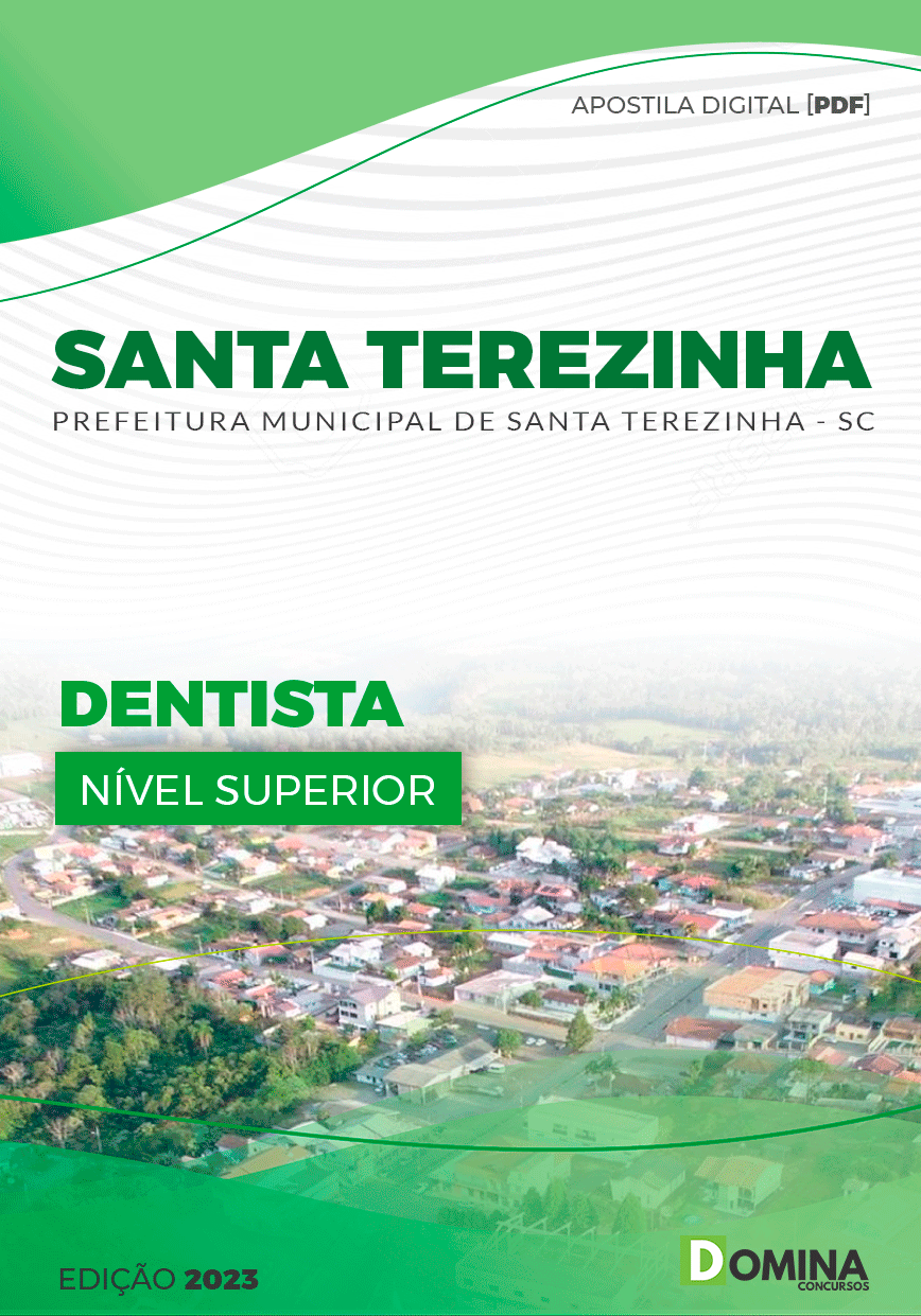 Apostila Pref Santa Terezinha SC 2023 Dentista