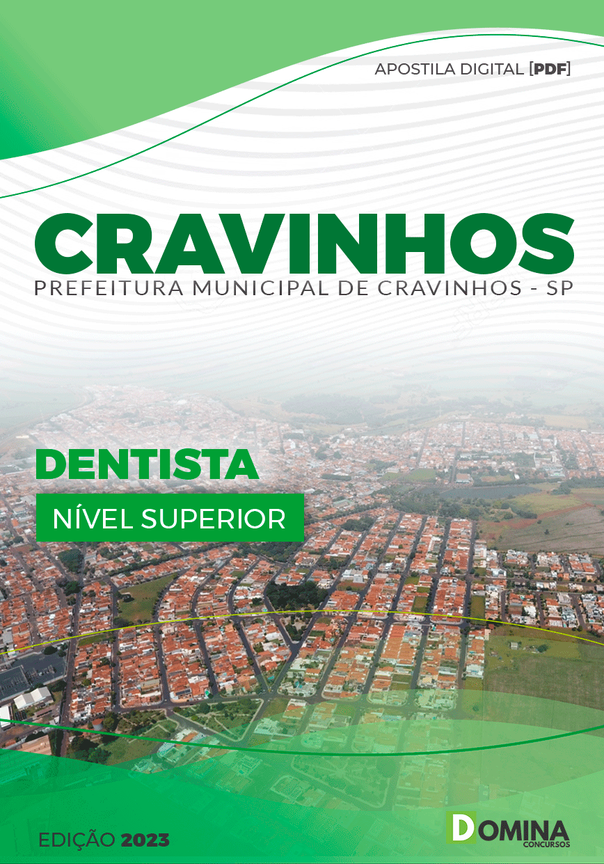 Apostila Concurso Pref Cravinhos SP 2023 Dentista