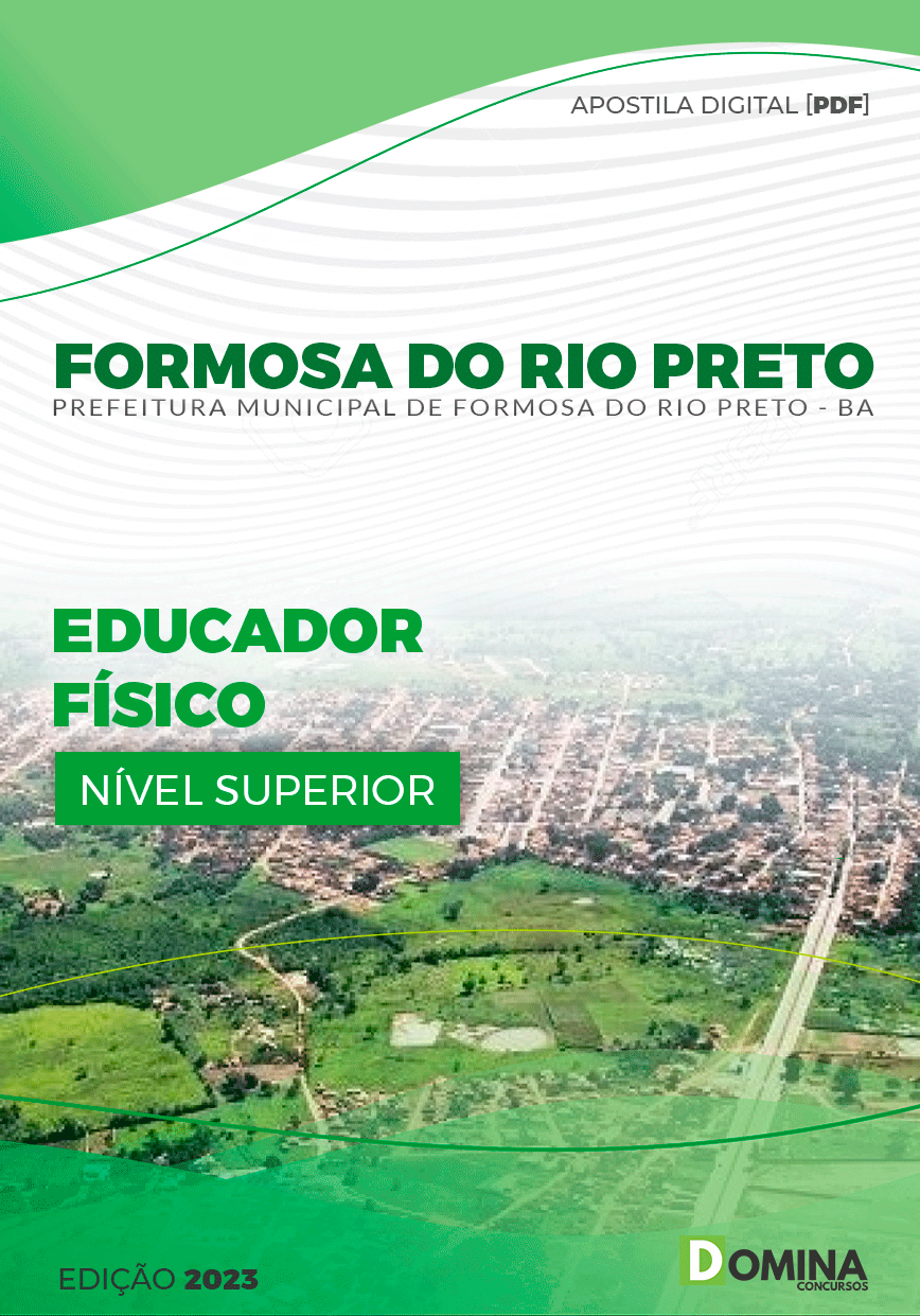 Apostila Pref Formosa Rio Preto BA 2023 Educador Físico