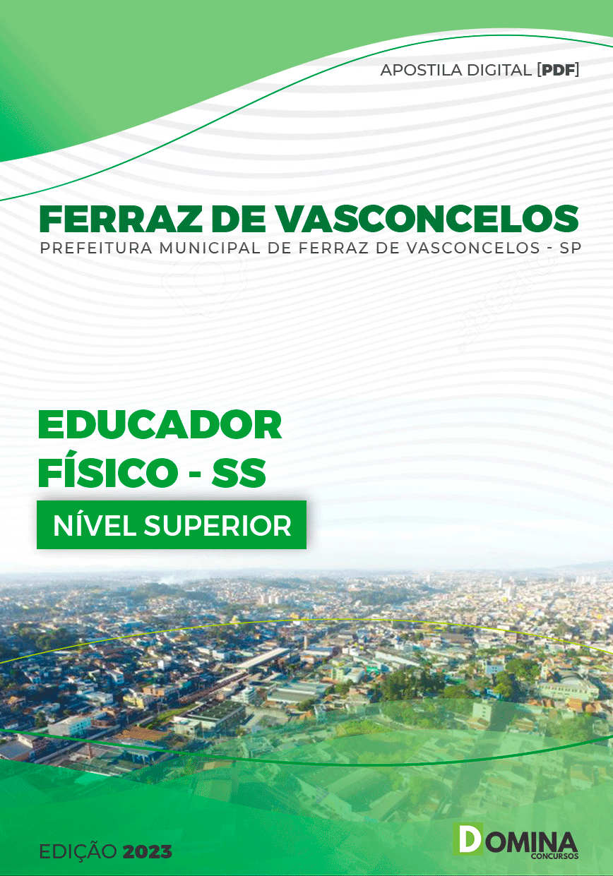 Apostila Pref Ferraz Vasconcelos SP 2023 Educador Físico