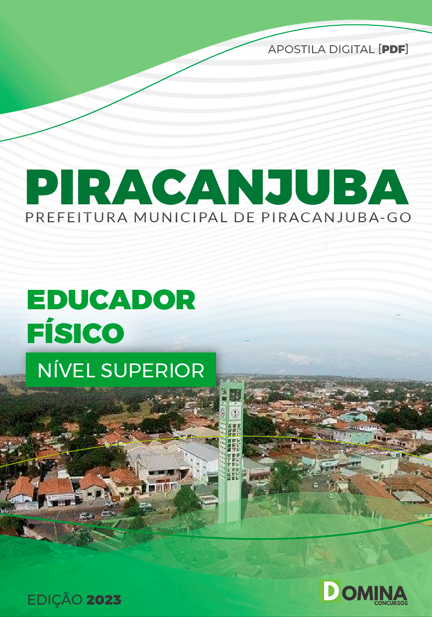 Apostila Concurso Pref Piracanjuba GO 2023 Educador Físico