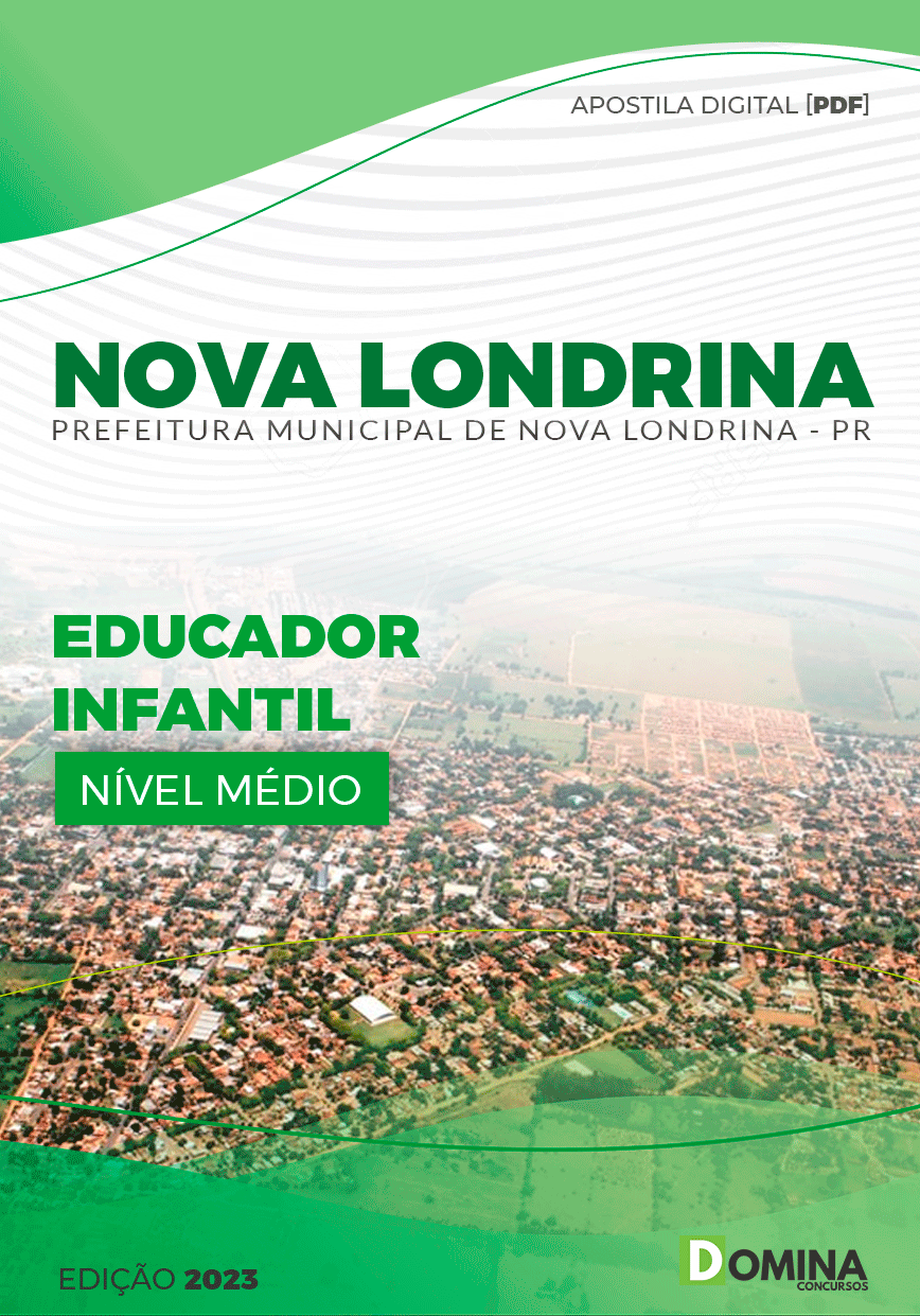Apostila Pref Nova Londrina PR 2023 Educador Infantil