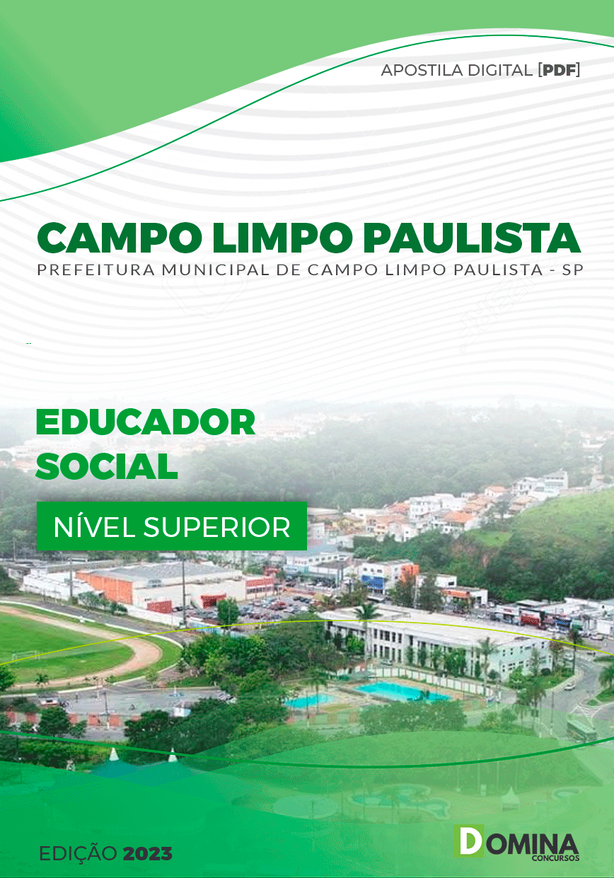 Apostila Pref Campo Limpo Paulista SP 2023 Educador Social