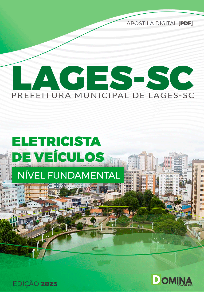 Apostila Concurso Pref Lages SC 2023 Eletricista Veículos