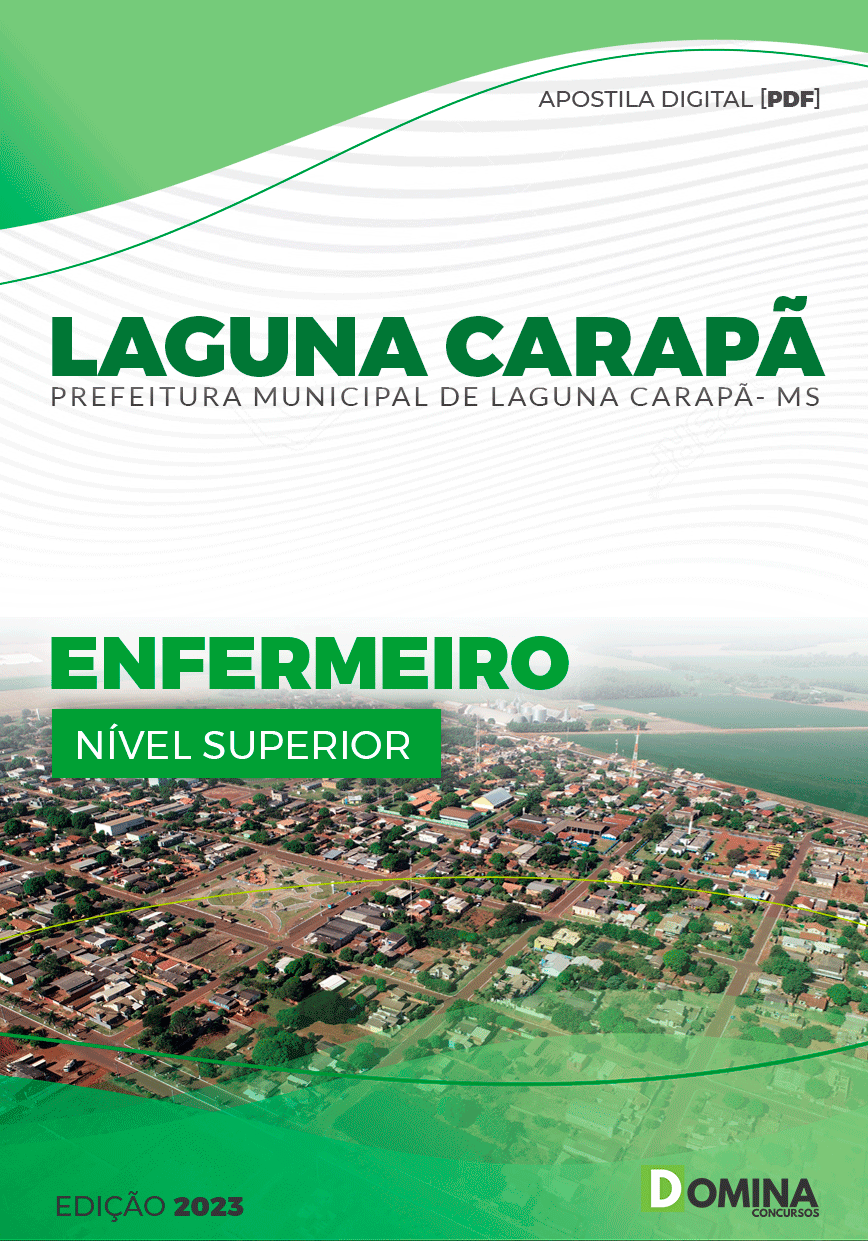 Apostila Concurso Pref Laguna Carapã MS 2023 Enfermeiro