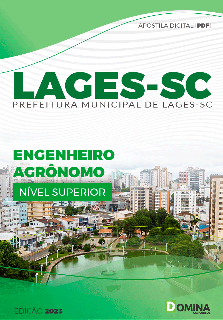 Apostila Concurso Pref Lages SC 2023 Engenheiro Agrônomo