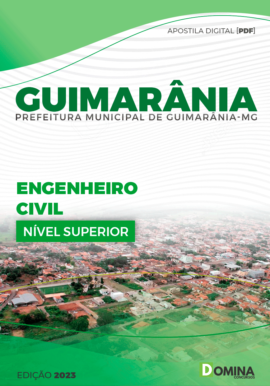 Apostila Pref Guimarânia MG 2023 Engenheiro Civil