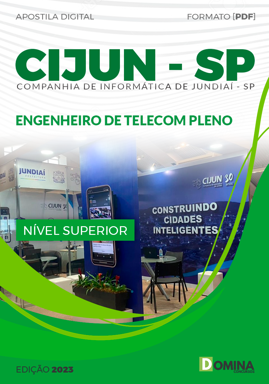 Apostila CIJUN SP 2023 Engenheiro de Telecomunicações Plena