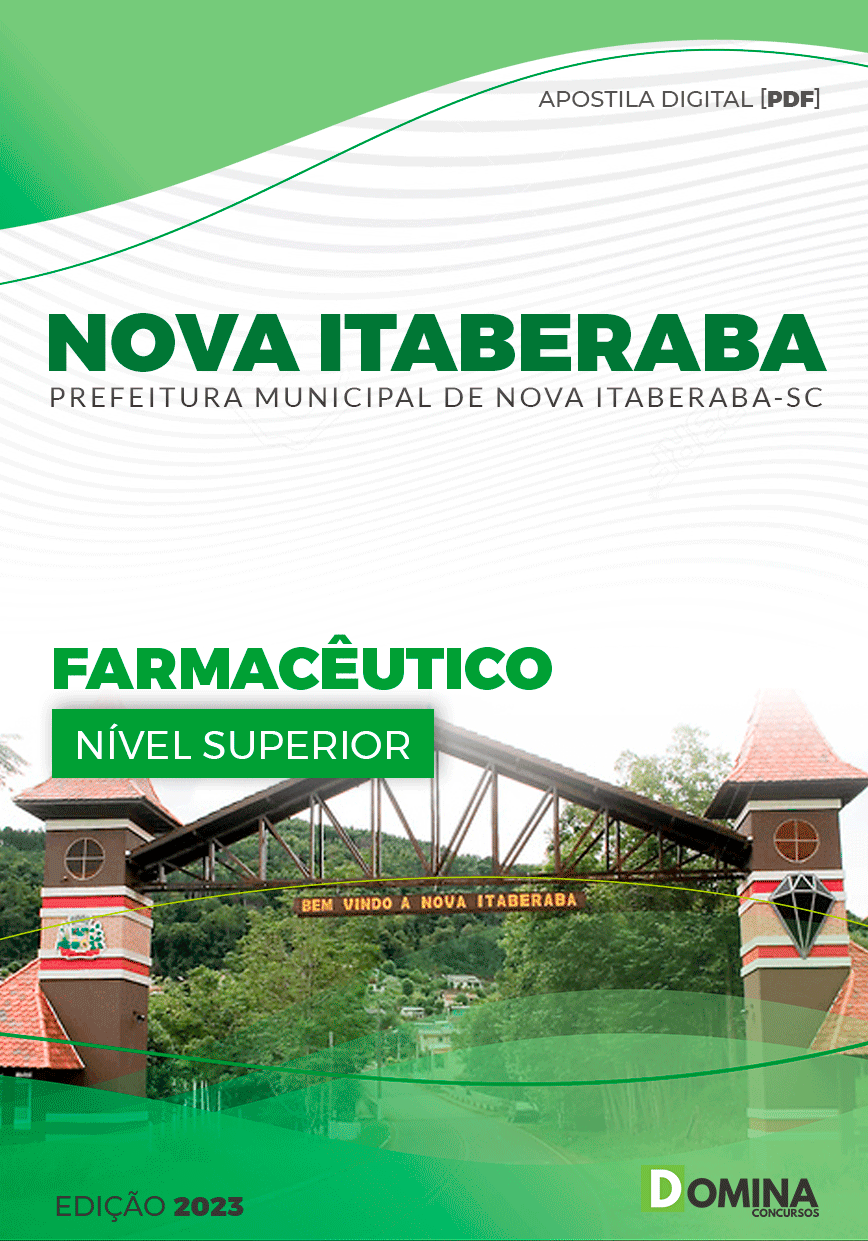 Apostila Pref Nova Itaberaba SC 2023 Farmacêutico