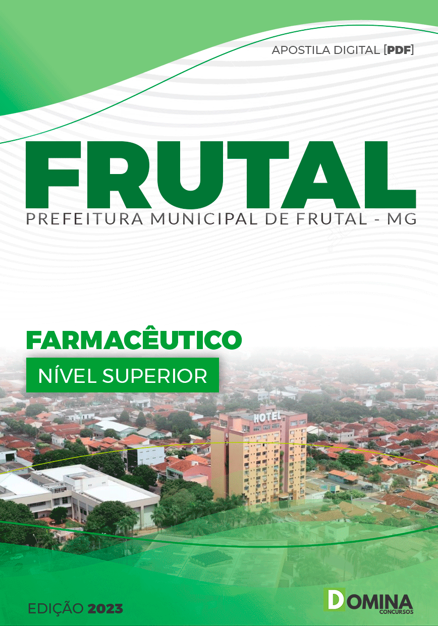 Apostila Concurso Pref Frutal MG 2023 Farmacêutico