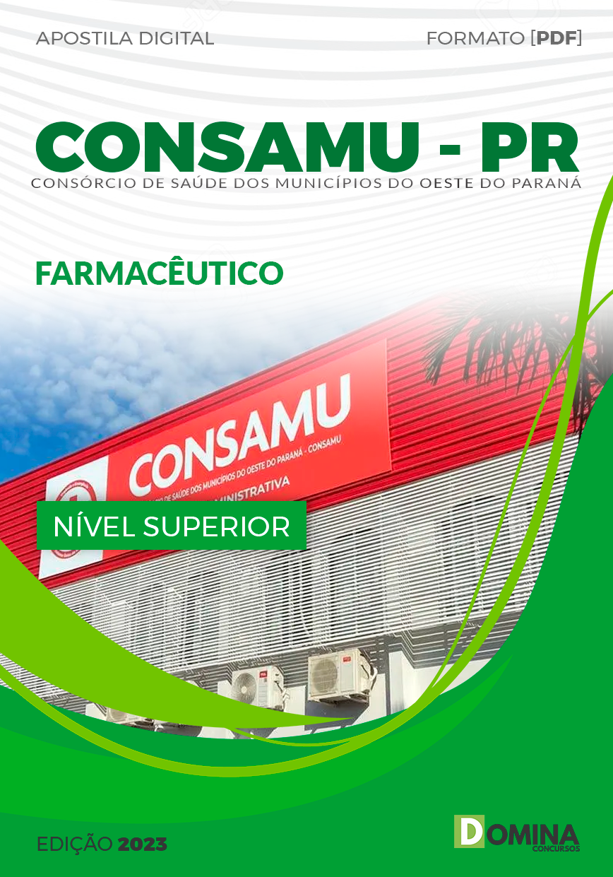 Apostila CONSAMU PR 2023 Farmacêutico