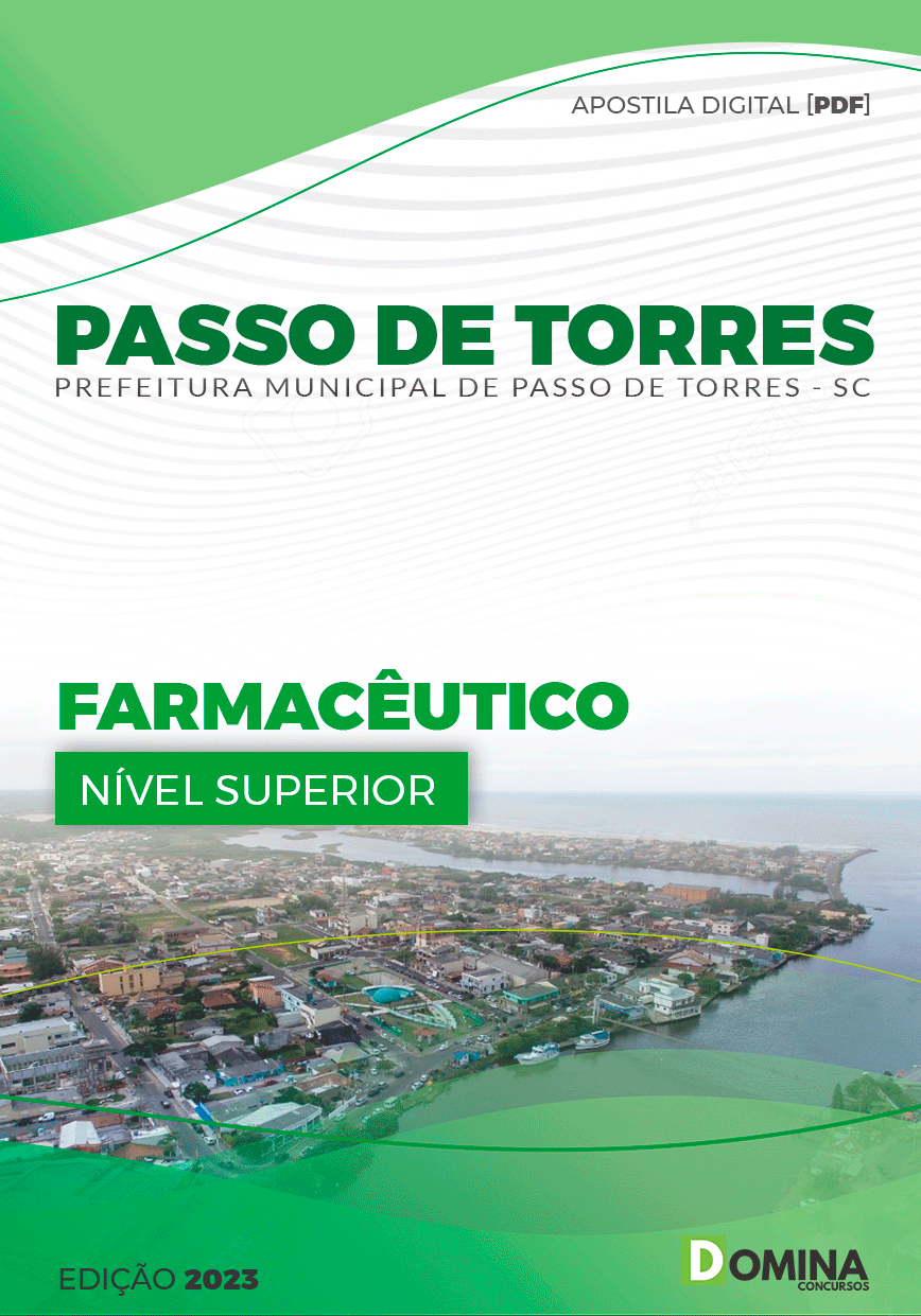 Apostila Concurso Pref Passo de Torres SC 2023 Farmacêutico