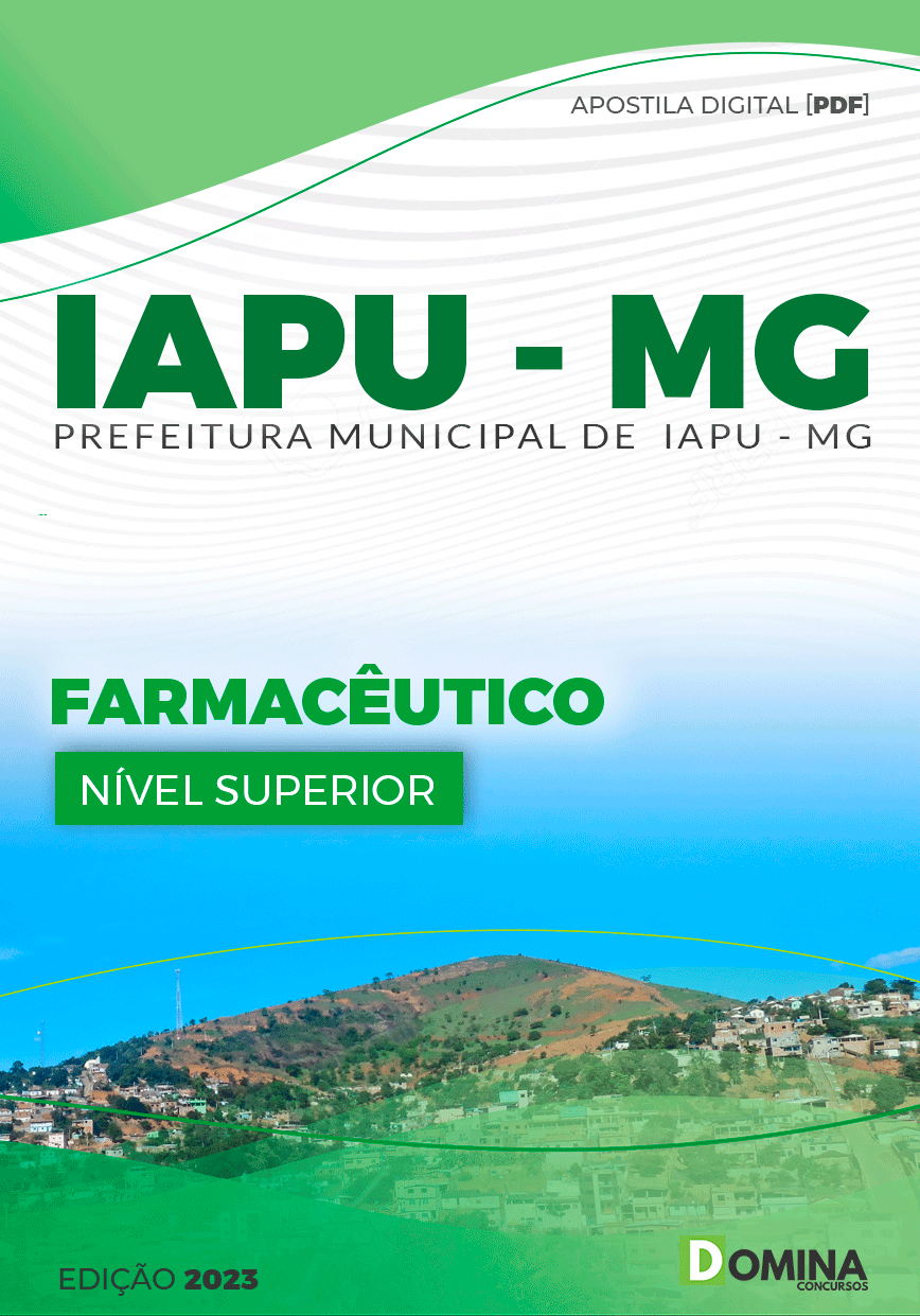 Apostila Concurso Pref Iapu MG 2023 Farmacêutico