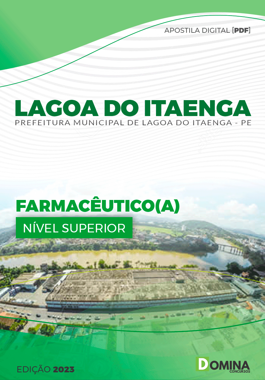 Apostila Pref Lagoa de Itaenga PE 2023 Farmacêutico