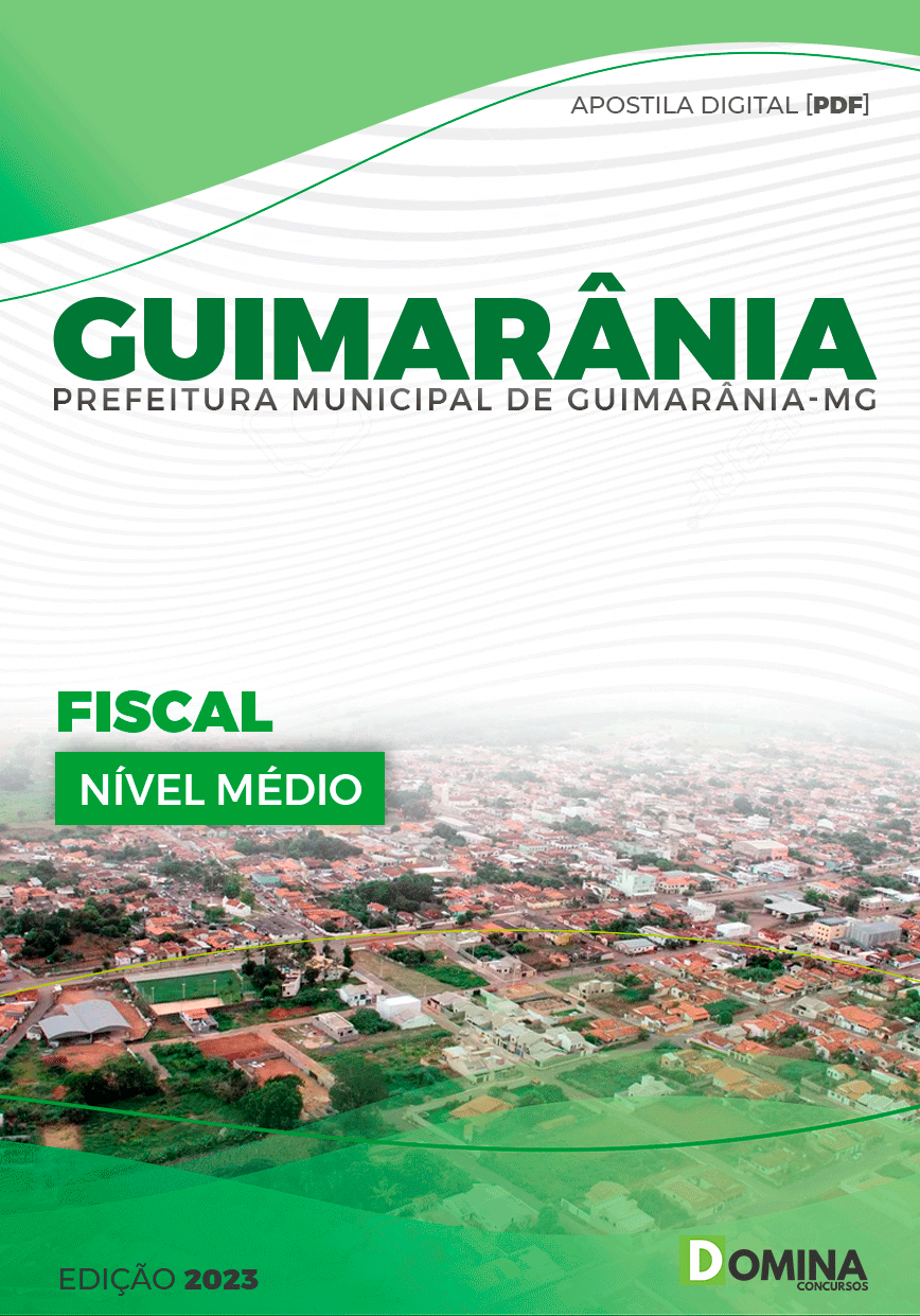Apostila Concurso Pref Guimarânia MG 2023 Fiscal