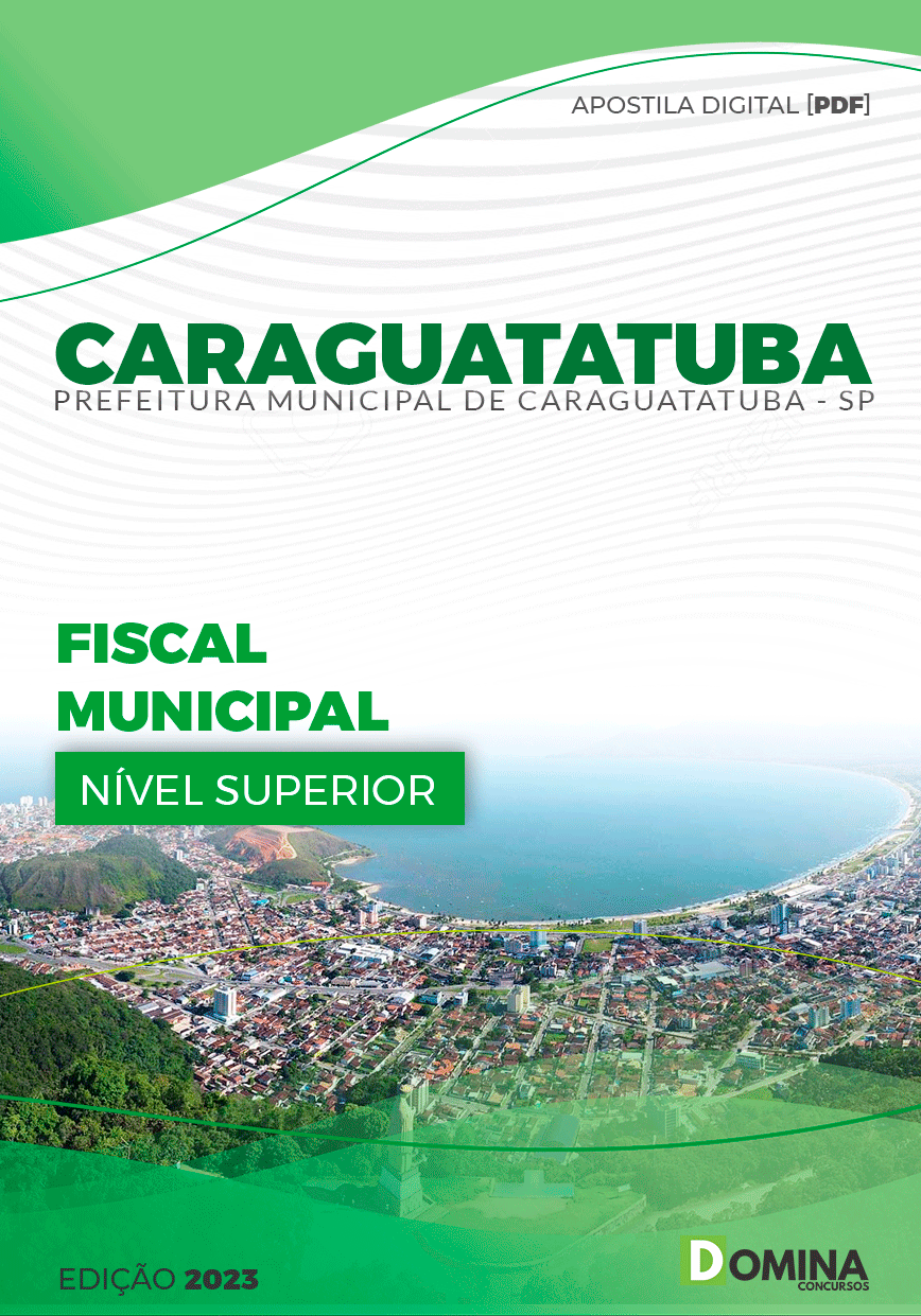 Apostila Pref Caraguatatuba SP 2024 Fiscal Municipal