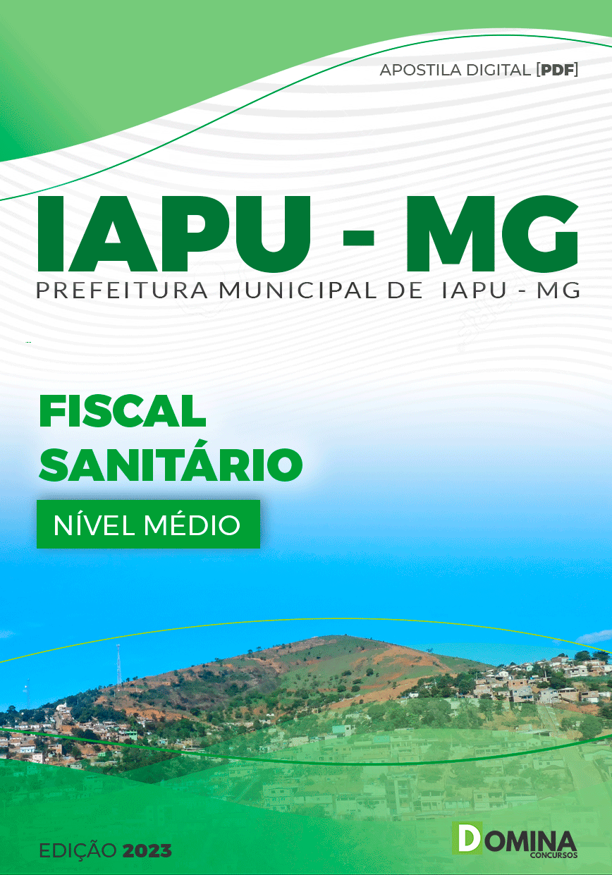 Apostila Concurso Pref Iapu MG 2023 Fiscal Sanitário