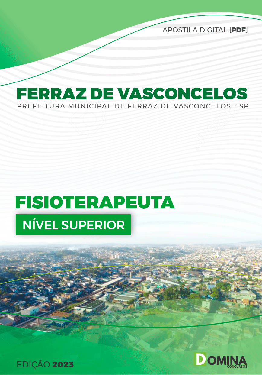 Apostila Pref Ferraz Vasconcelos SP 2023 Fisioterapeuta