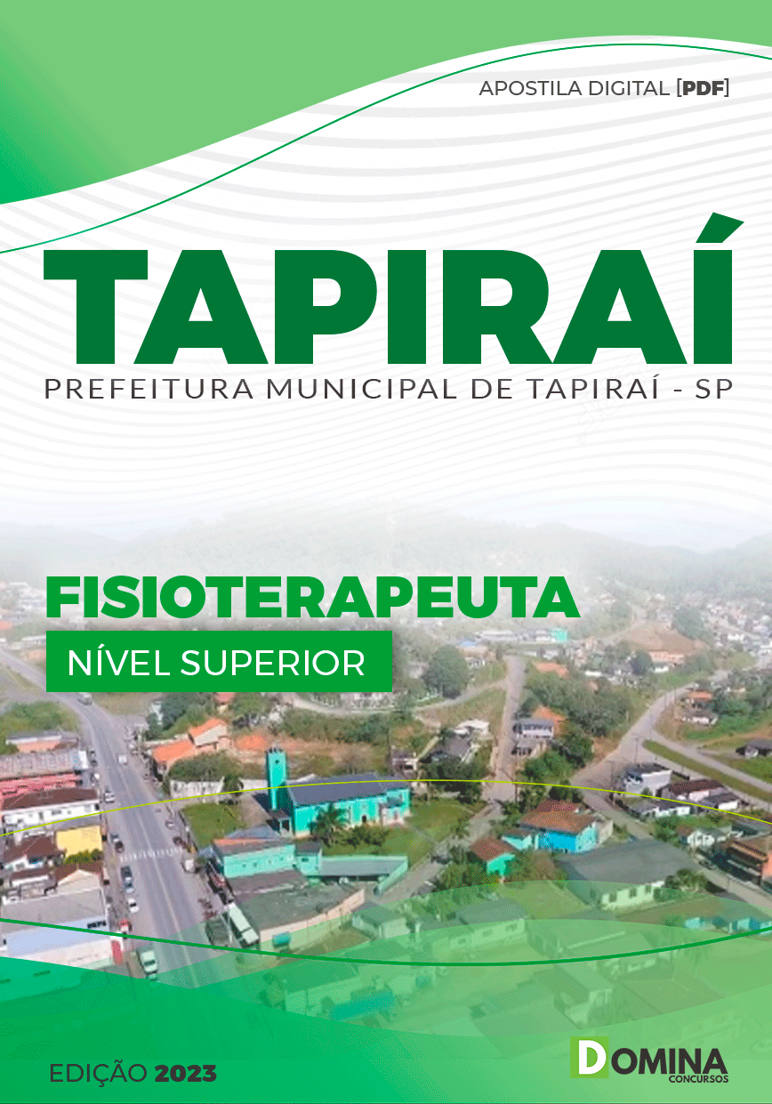 Apostila Pref Tapiraí SP 2023 Fisioterapeuta