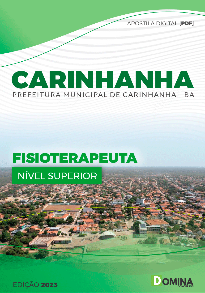 Apostila Pref Carinhanha BA 2023 Fisioterapeuta