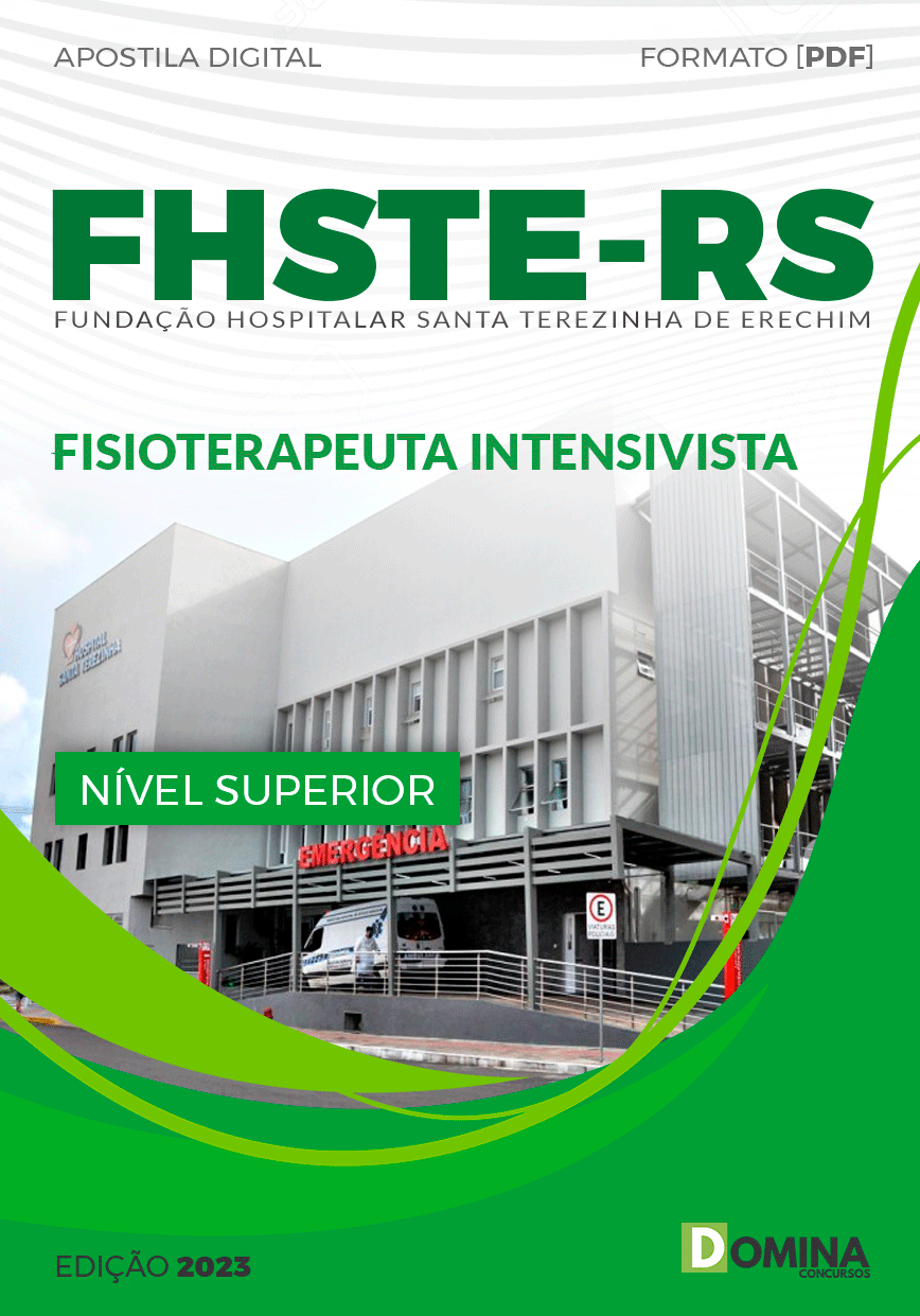 Apostila Concurso FHSTE RS 2023 Fisioterapeuta