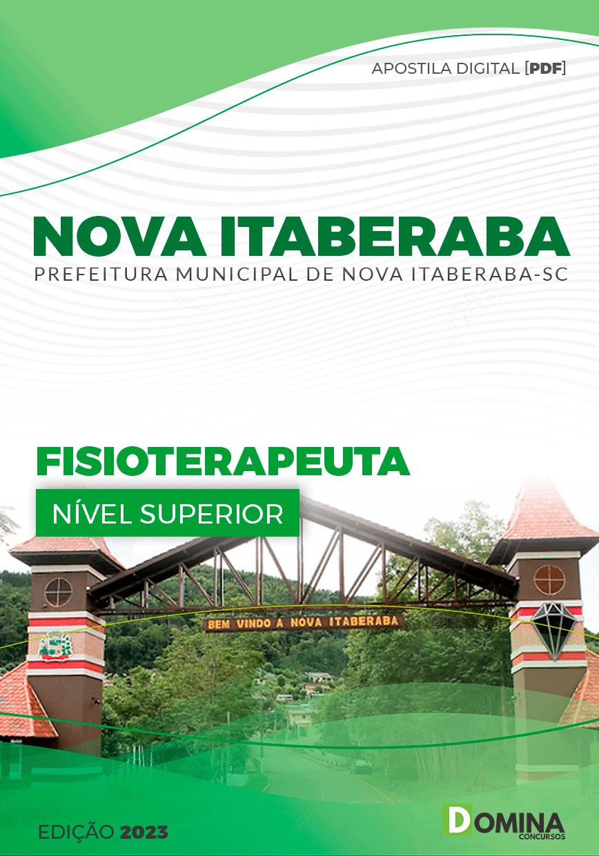 Apostila Pref Nova Itaberaba SC 2023 Fisioterapeuta