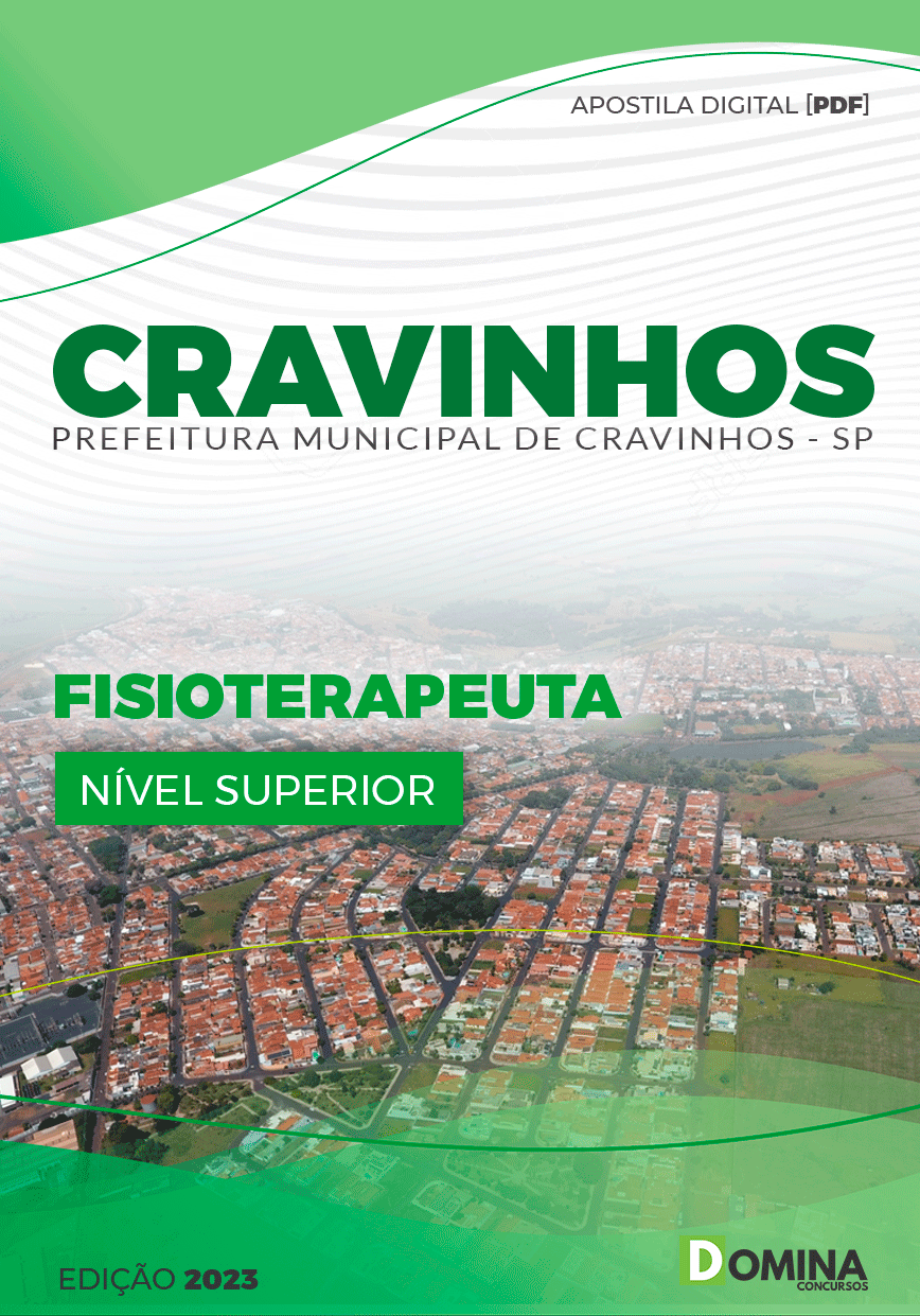 Apostila Concurso Pref Cravinhos SP 2023 Fisioterapeuta