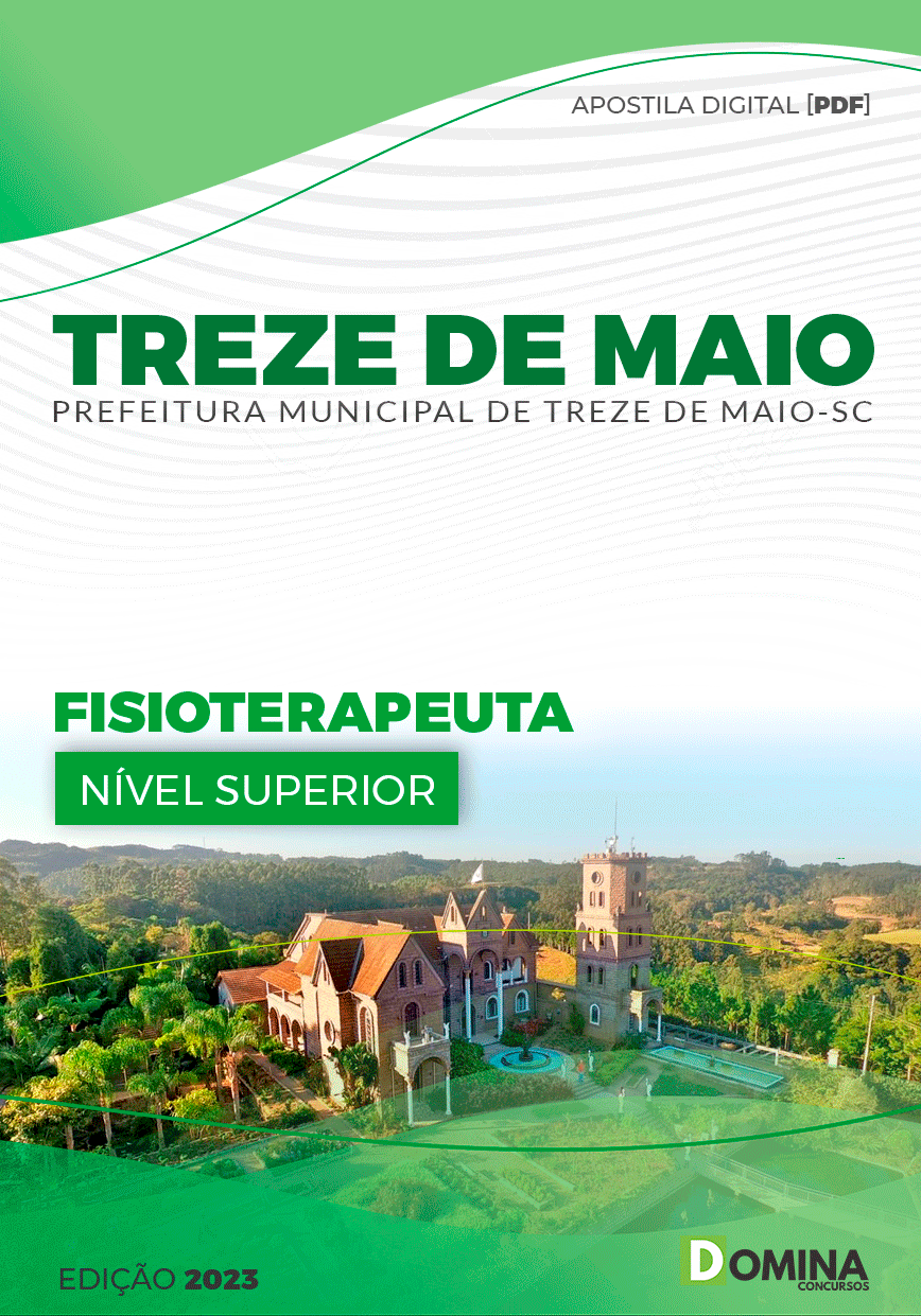 Apostila Pref Treze de Maio SC 2023 Fisioterapeuta