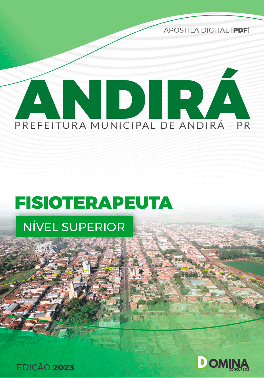 Apostila Pref Andirá PR 2023 Fisioterapeuta