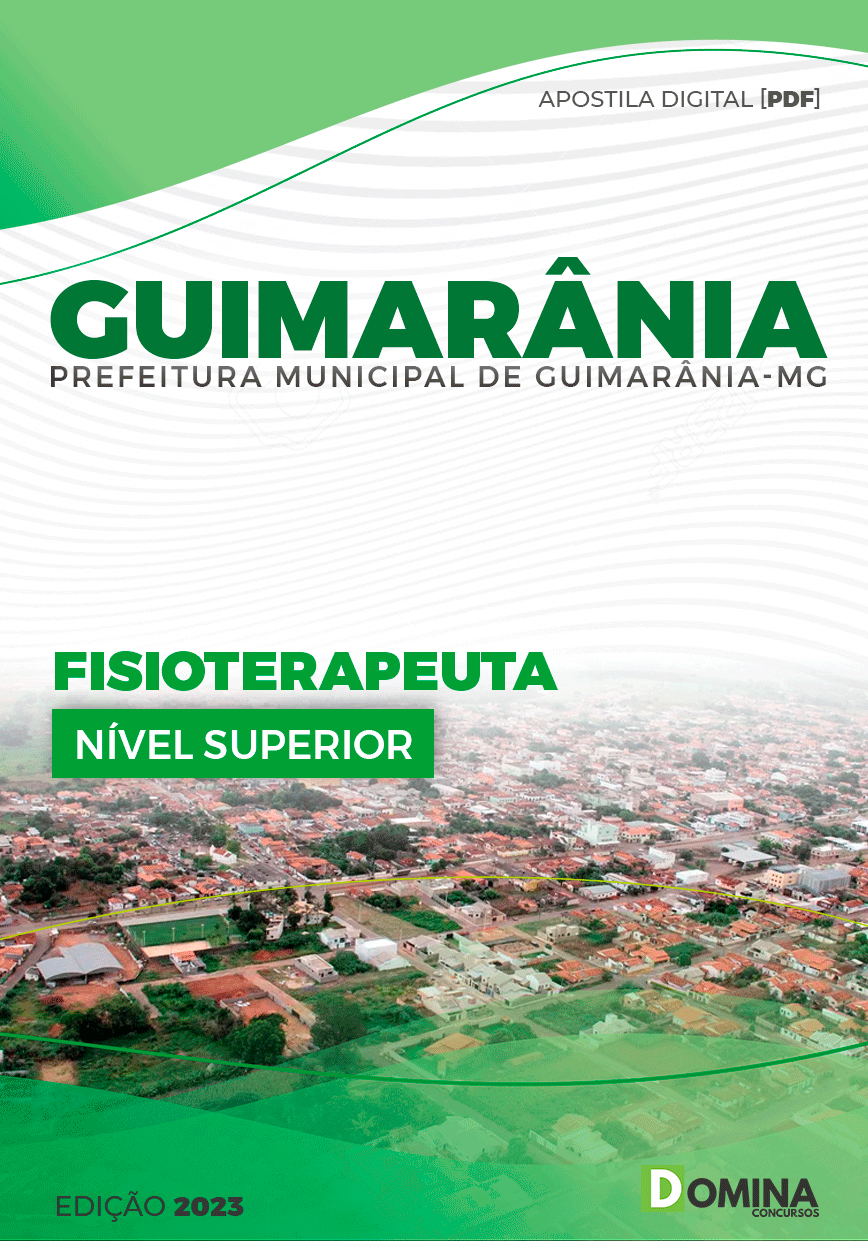 Apostila Pref Guimarânia MG 2023 Fisioterapeuta