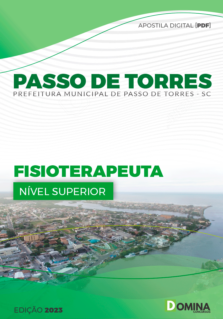 Apostila Concurso Pref Passo de Torres SC 2023 Fisioterapeuta